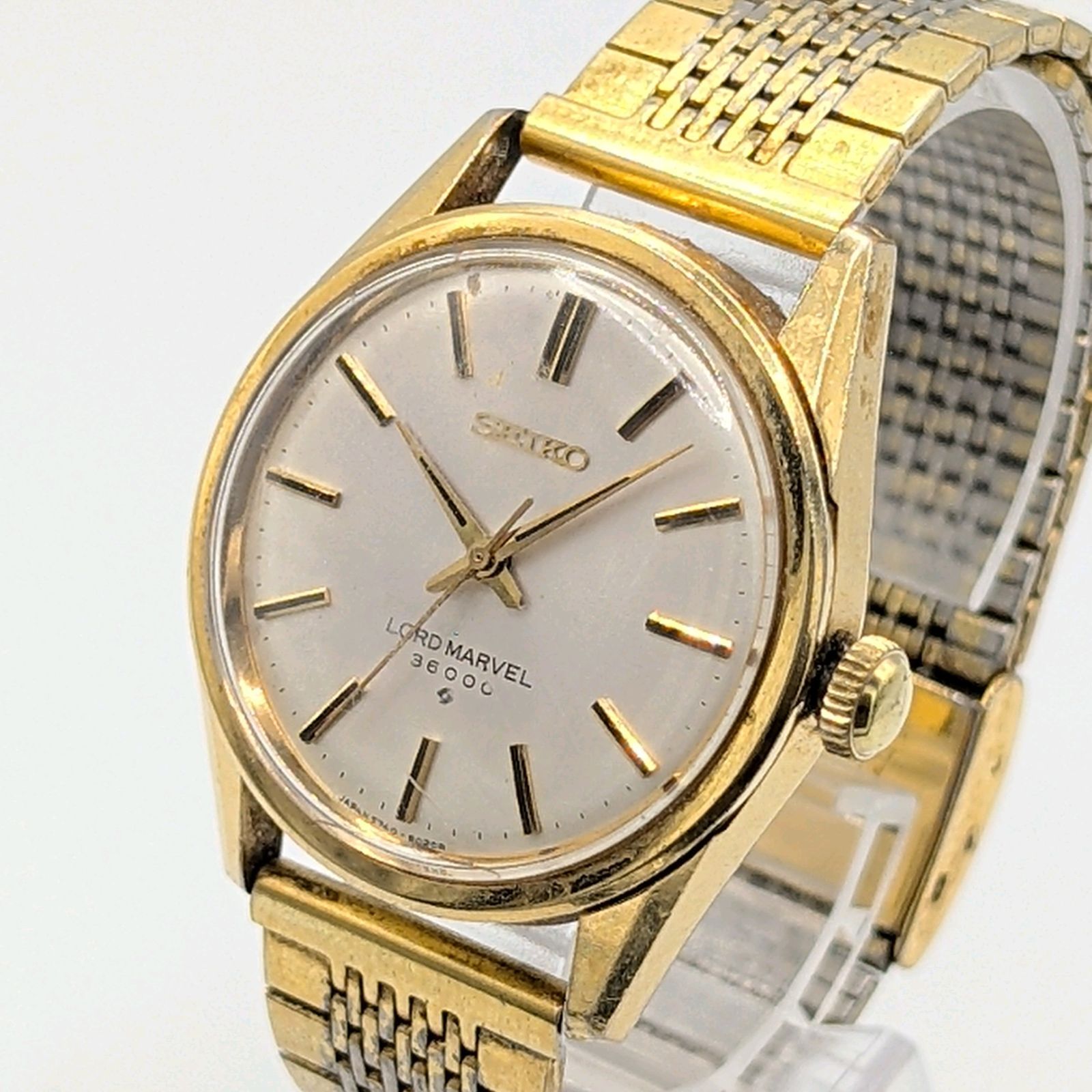 SEIKO LORD MARVEL 36000 5740-8000 Watch Men's Round Y2K 00S