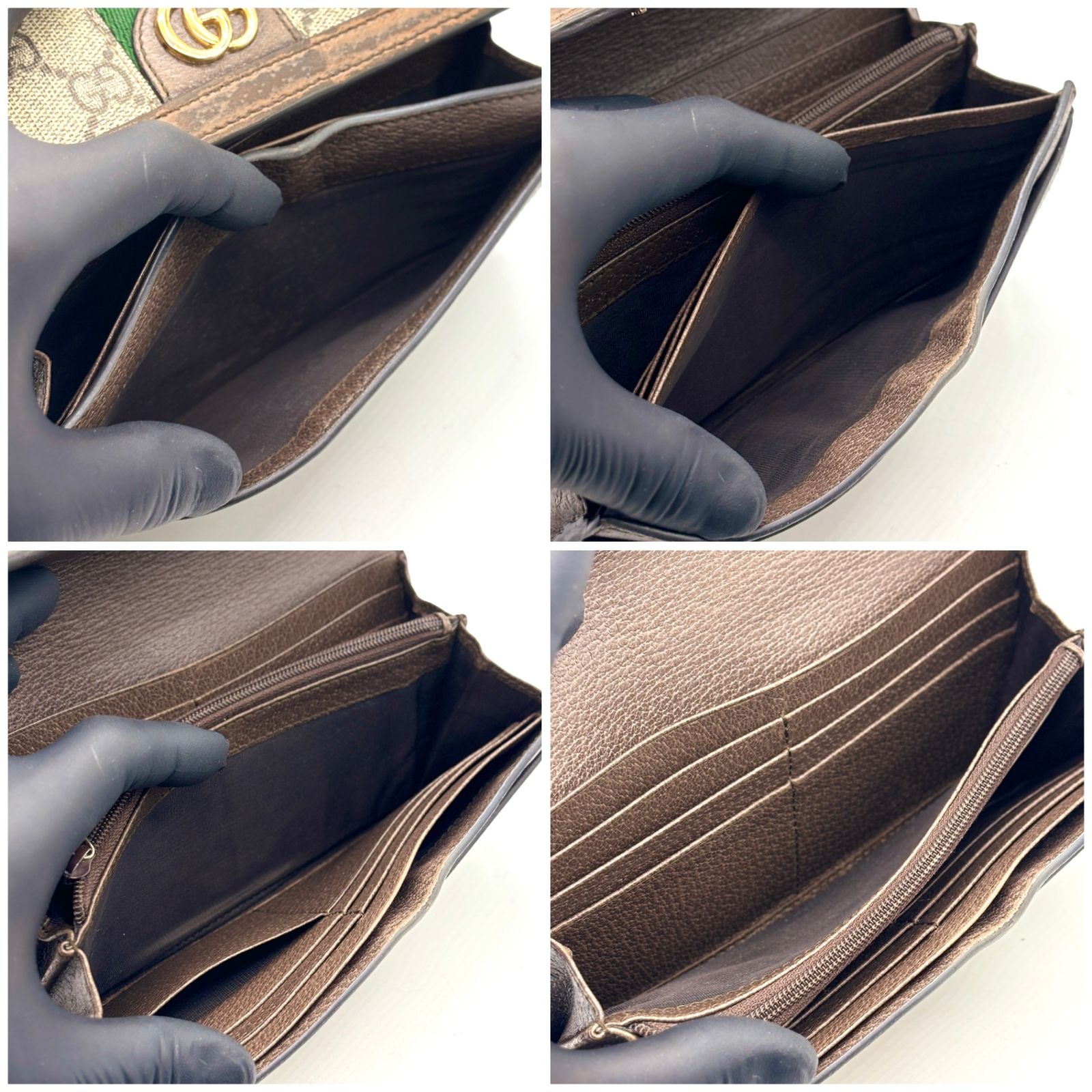 変わらない良さがある】 GUCCI 長財布 GGコンチネンタル シェリー