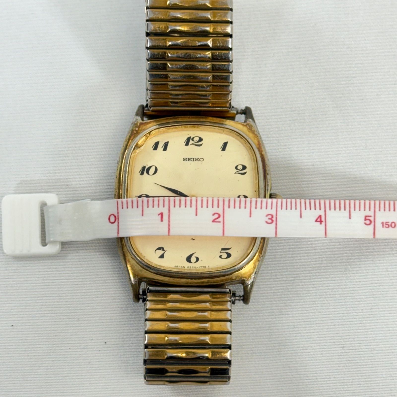 稼動品・アンティーク】SEIKO セイコー 腕時計 手巻き 2220-3530