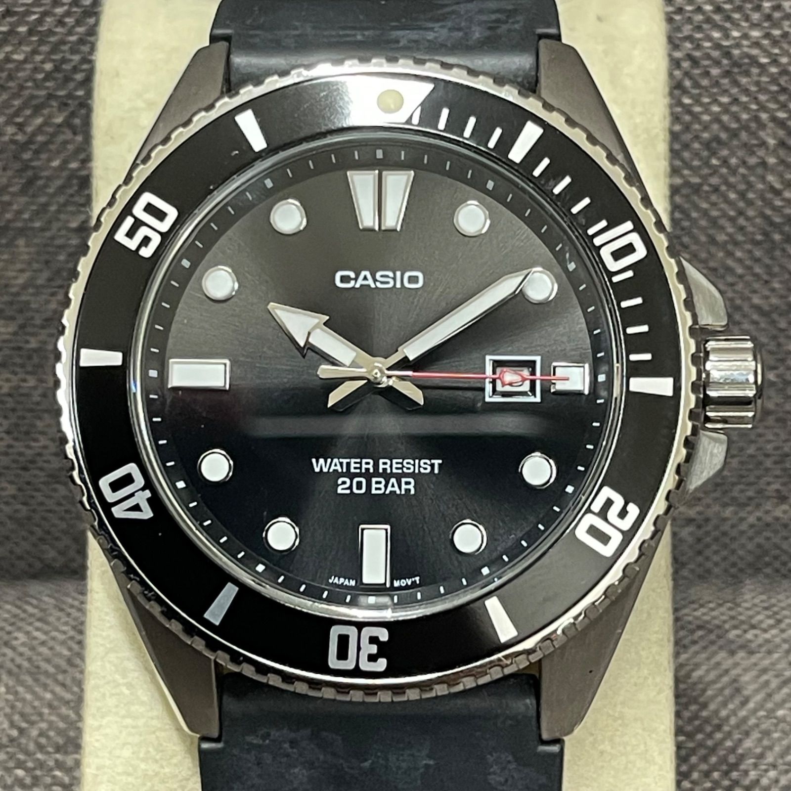 NPA】ジャンク CASIO カシオ ダイバーズウォッチ MDV-107 腕時計 