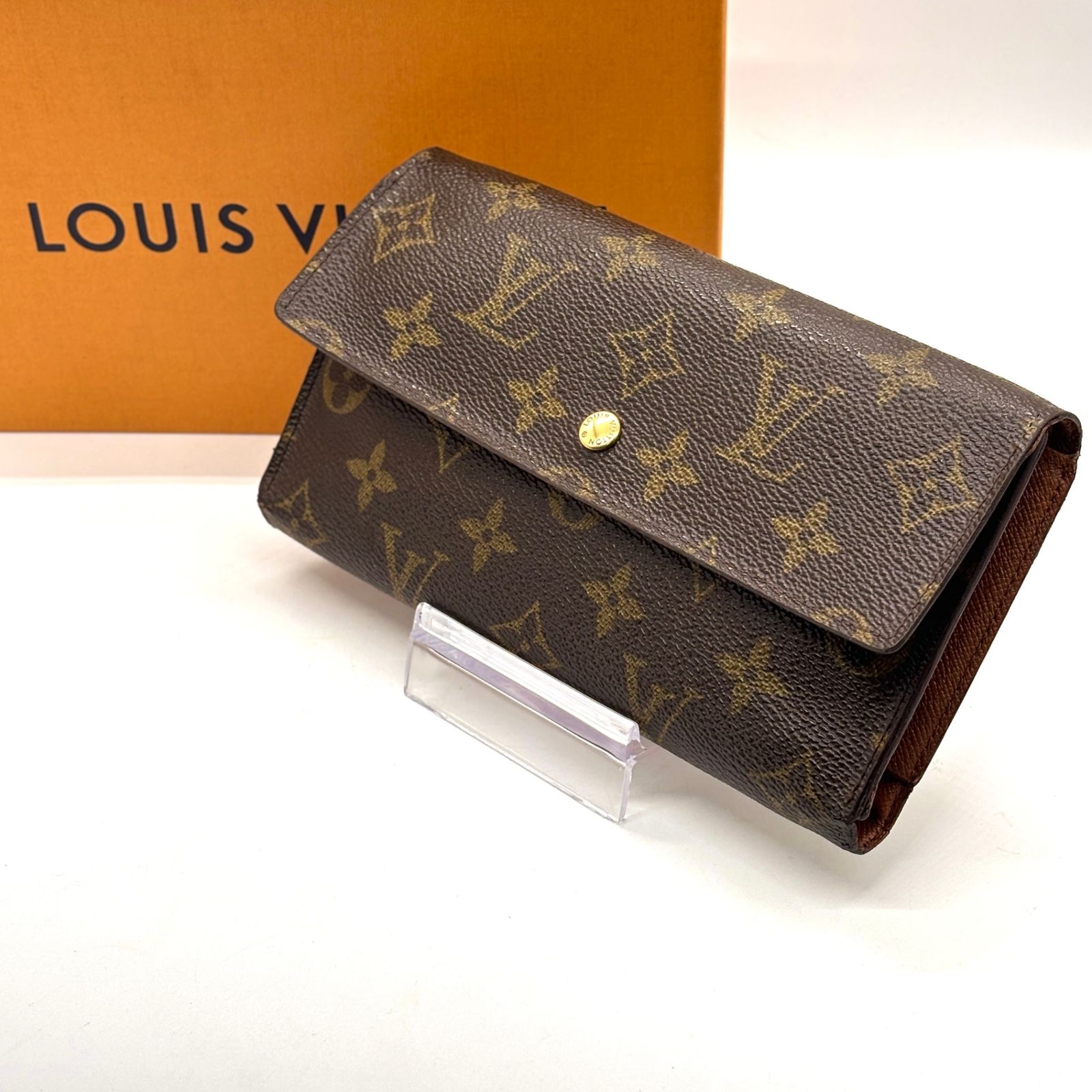 日常に寄り添う上質感】 LOUIS VUITTON ルイヴィトン 三つ折り財布