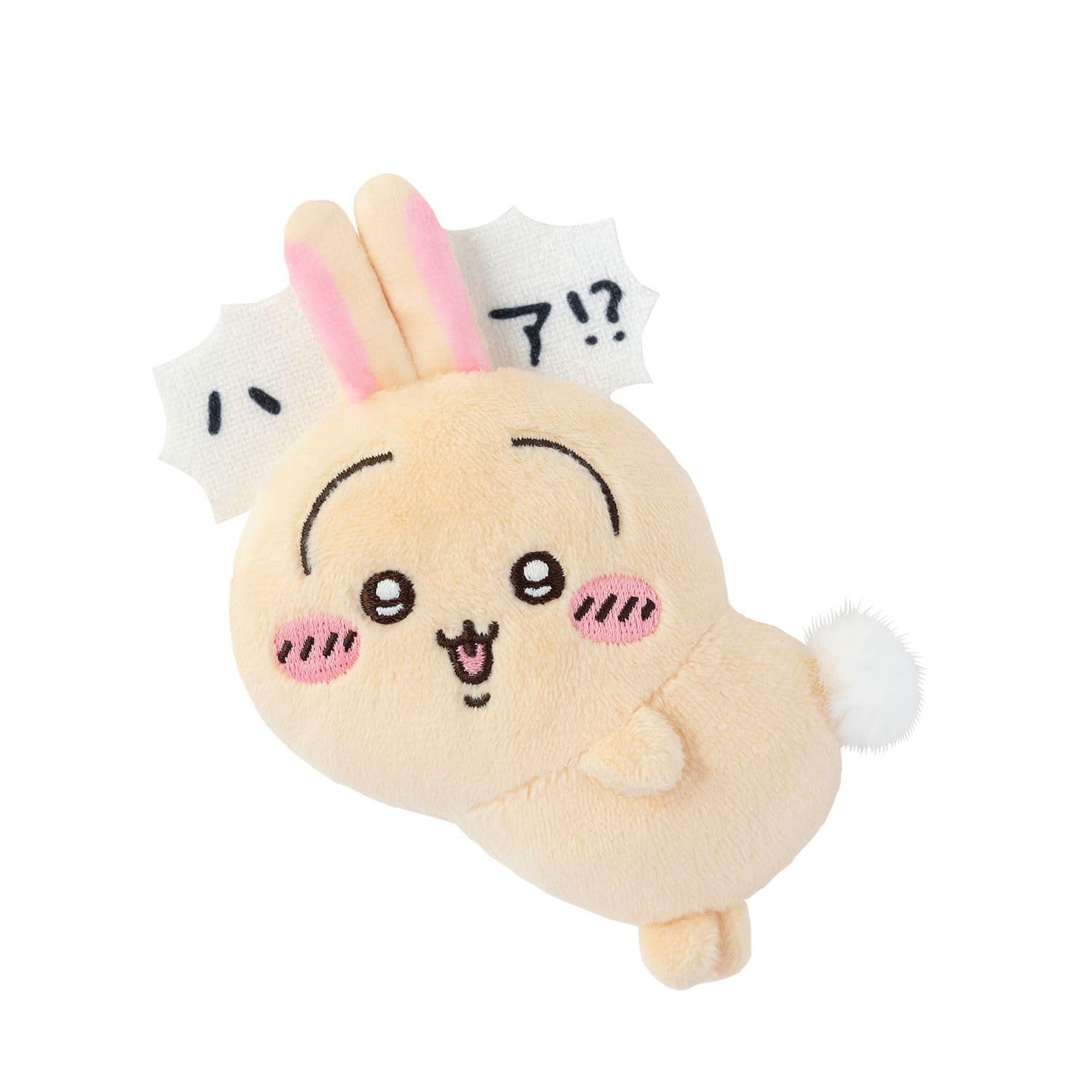 ちいかわ うさぎだらけくじ E賞 ぬいぐるみバッジ (ハァ！？) [ハァ