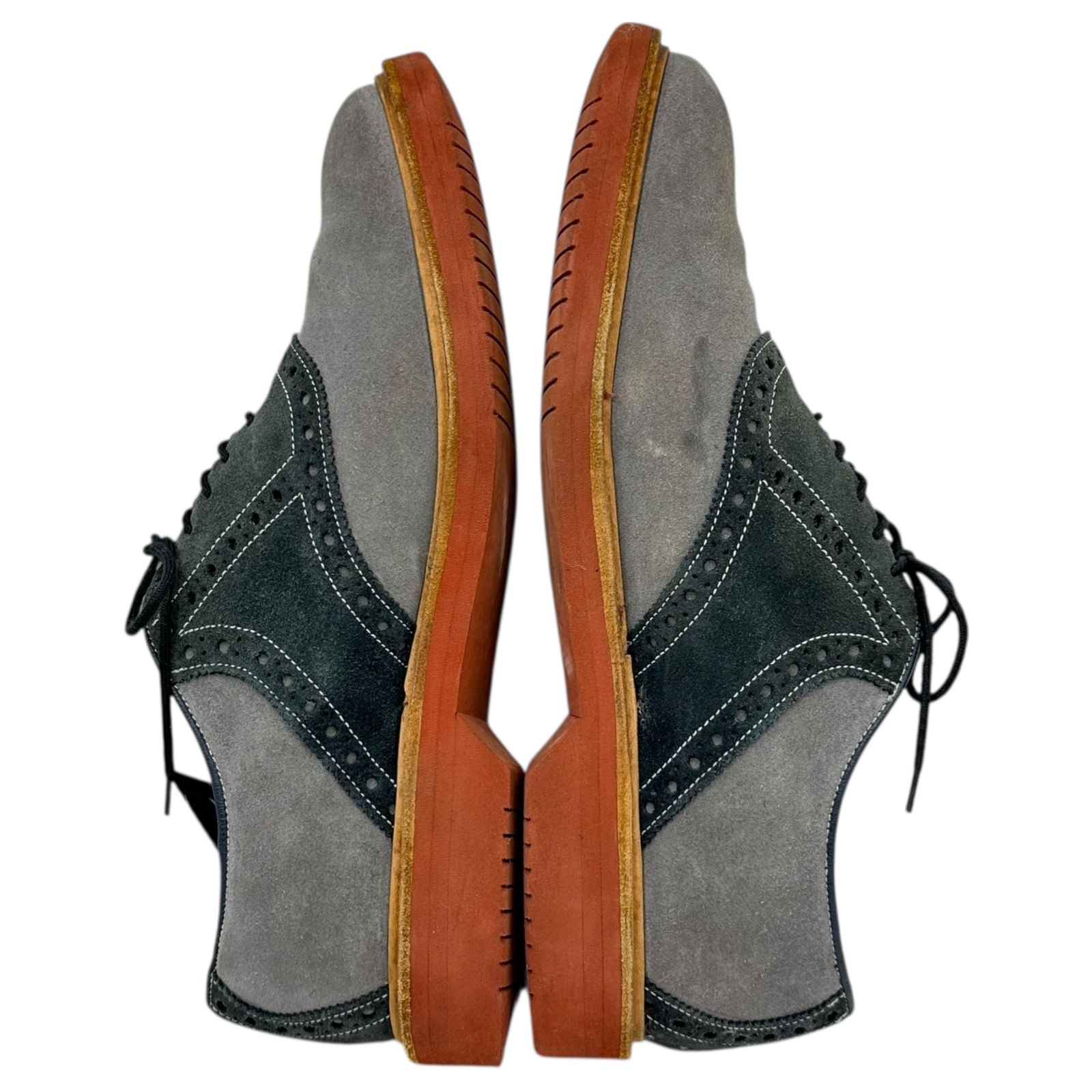 Tricker's(トリッカーズ) Two Tone Saddle Oxford ツートン スウェード