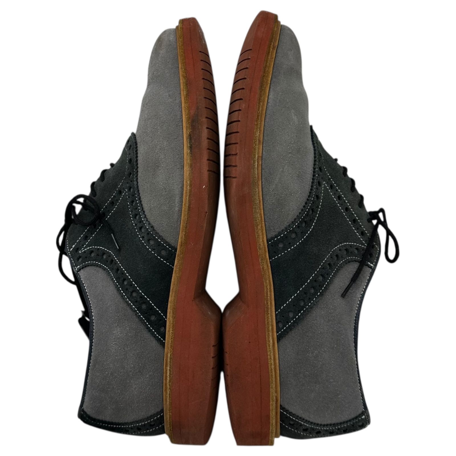 Tricker's(トリッカーズ) Two Tone Saddle Oxford ツートン スウェード