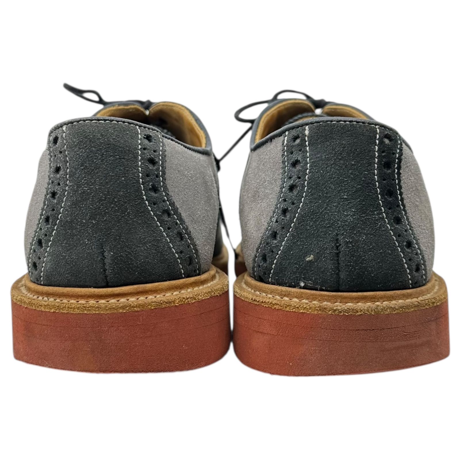 Tricker's(トリッカーズ) Two Tone Saddle Oxford ツートン スウェード