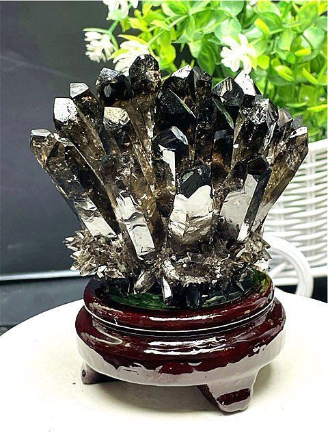 入手困難】AAA級高透明度天然水晶クラスターYT6B6/188B177C 入手困難