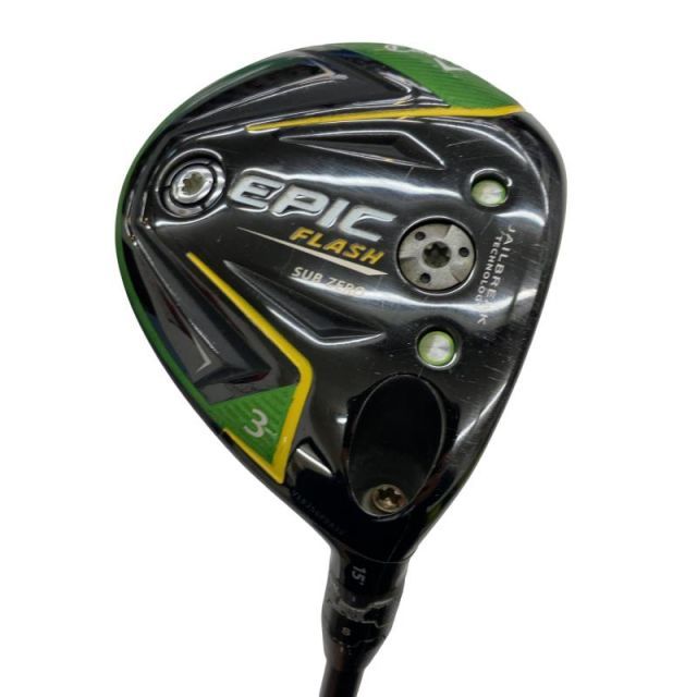 EPIC FLASH SUB ZERO フェアウェイウッド 3w 15° 左を怖がらなくていい