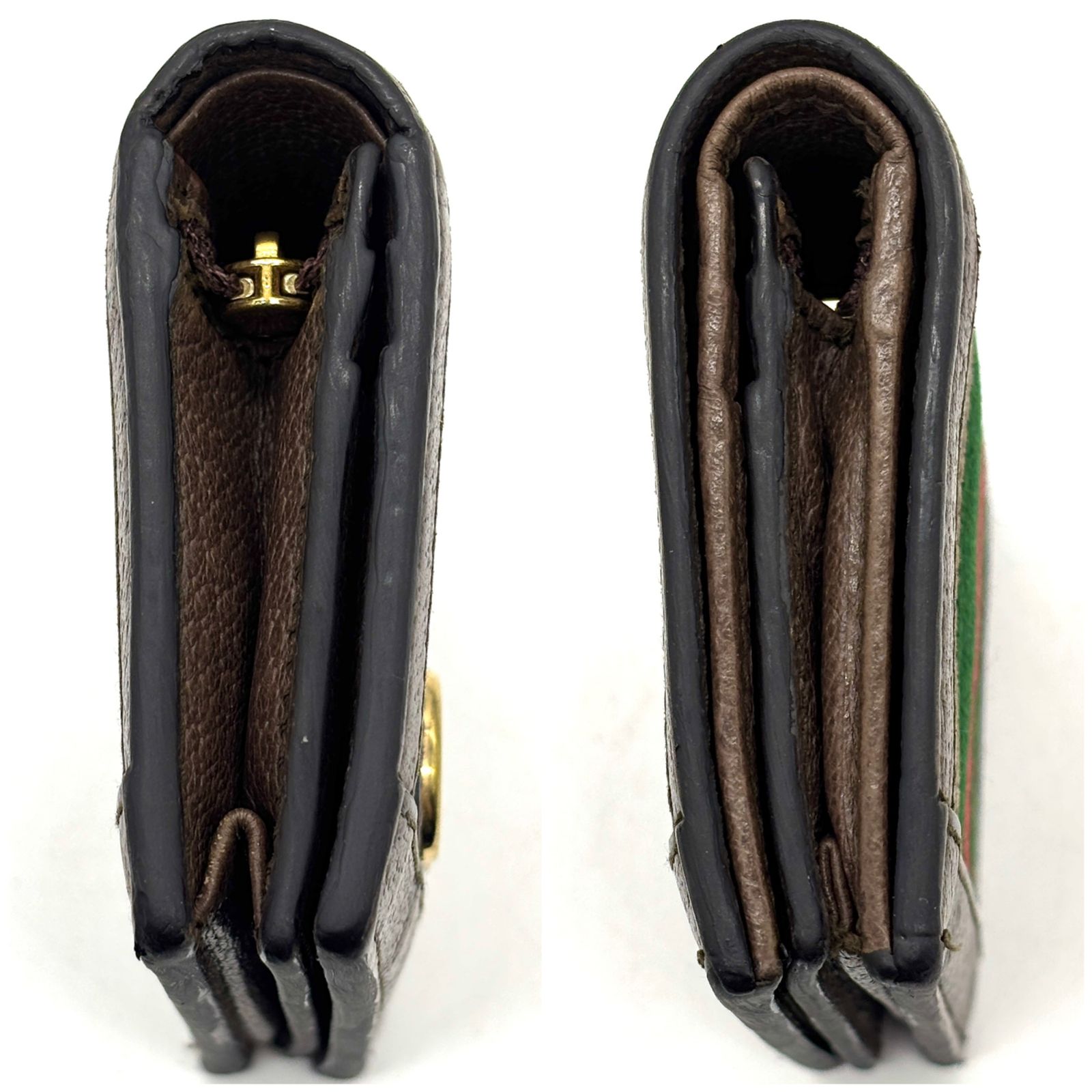 品格を映すクラシック】 GUCCI グッチ 二つ折り財布 オフィディア GG