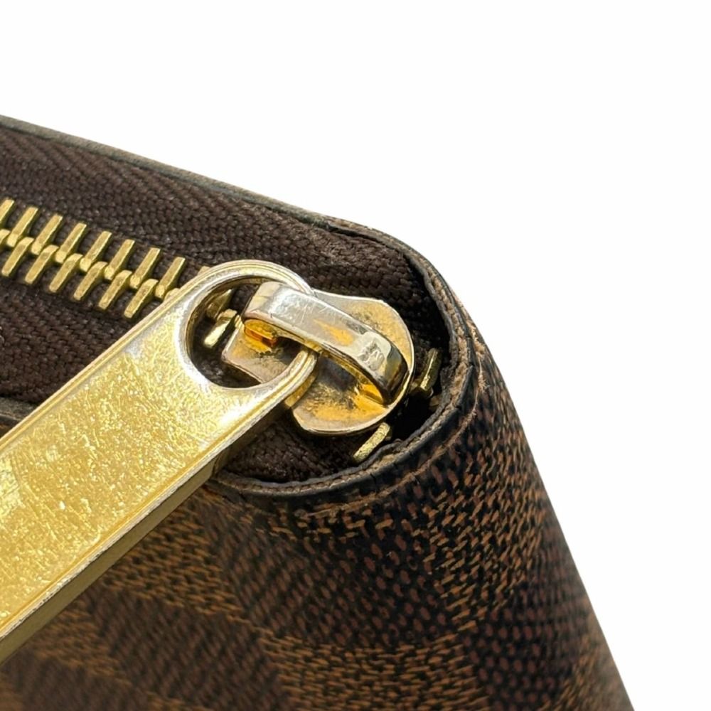 ルイヴィトン システィナ 長財布 ダミエ エベヌ ブラウン ゴールド金具 ルイヴィトン システィナ 長財布 ダミエ エベヌ ブラウン ゴールド金具