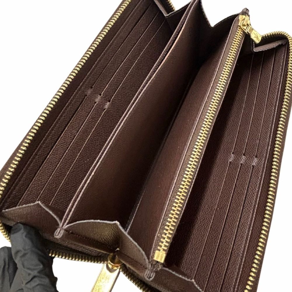 ルイ・ヴィトン 長財布 ジッピー・ウォレット ダミエ・エベヌ