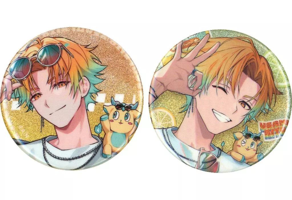 中古】バッジ・ピンズ 宇佐美リト 缶バッジセット 「バーチャル