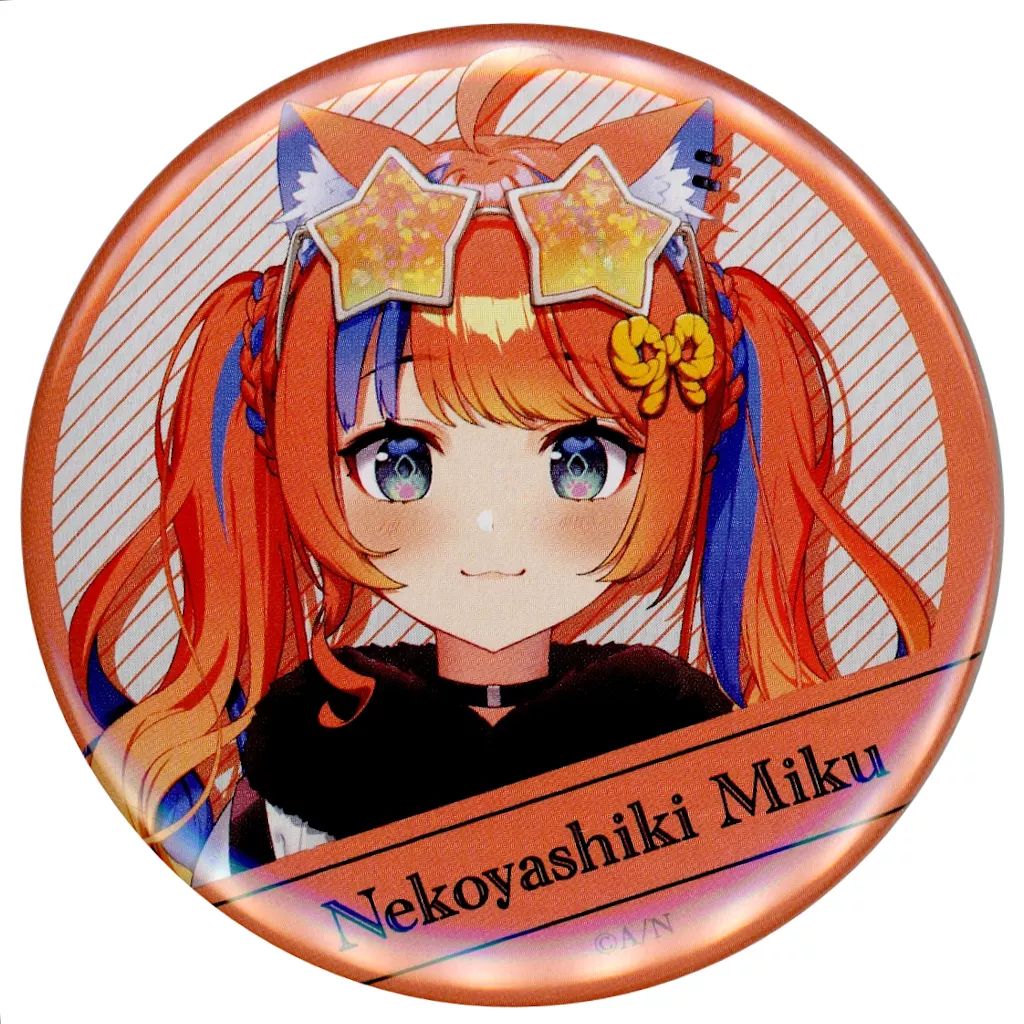 中古】バッジ・ピンズ 猫屋敷美紅 缶バッジ 「バーチャルYouTuber にじ