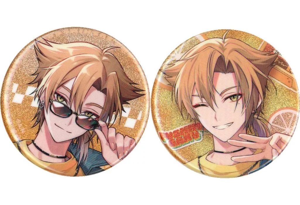 中古】バッジ・ピンズ 伏見ガク 缶バッジセット 「バーチャルYouTuber