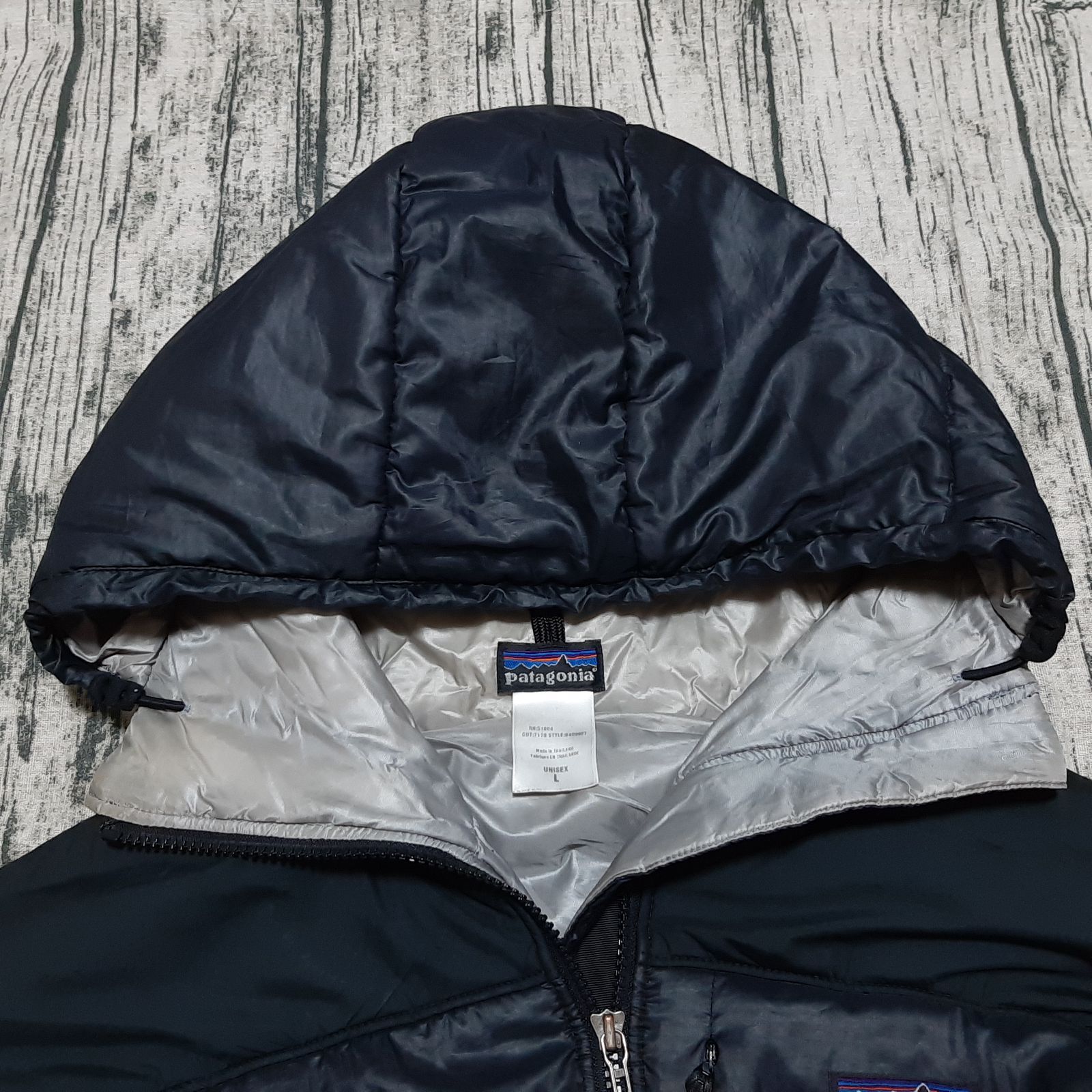 Patagonia　ダスパーカー 84096f7　状態考慮 size L】patagonia Das Parka Black Silver 2007 パタゴニア ダス