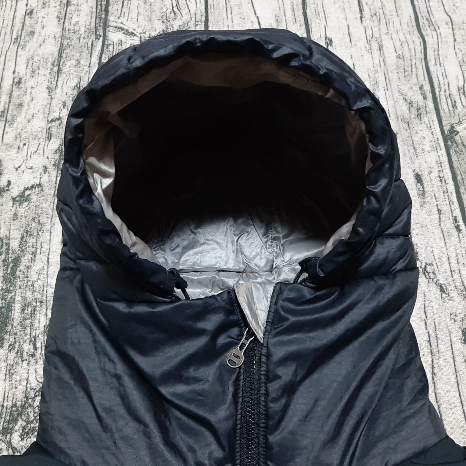 size L】patagonia Das Parka Black Silver 2007 パタゴニア ダス