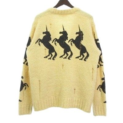 MASU エムエーエスユー 23AW UNICORN GRUNGE CARDIGAN グランジ加工 