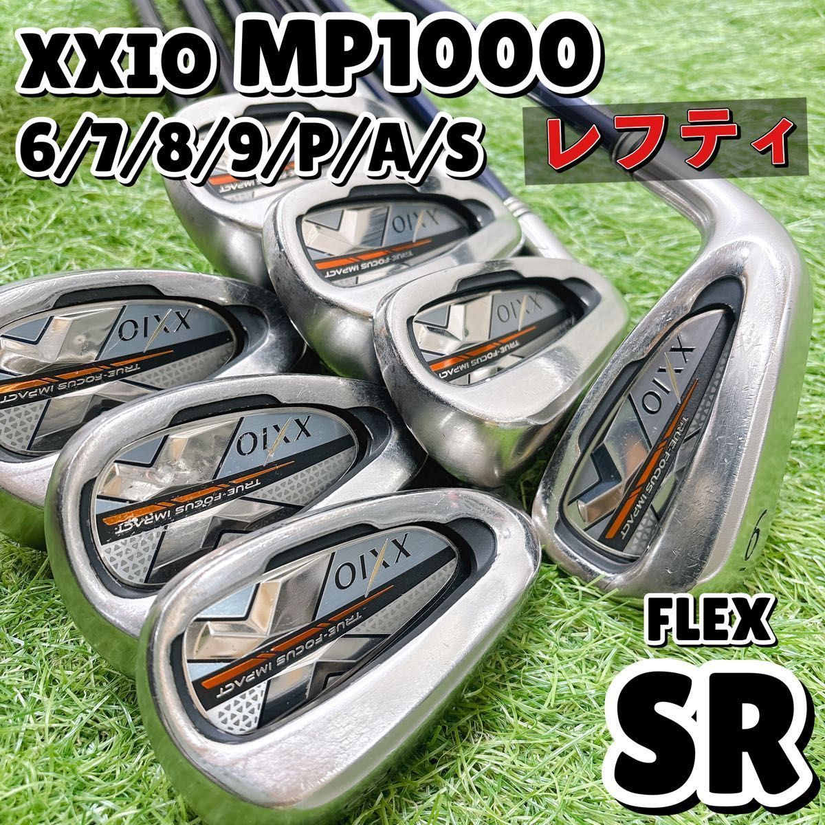レフティ ゼクシオ MP1000 10代目 メンズゴルフ アイアン 7本セット