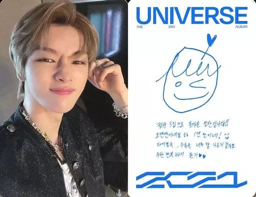 ソンチャン ヨントン サインアルバム ソンチャントレカの裏面にNCT時代のサイン書いて 🦌思い出のサインです