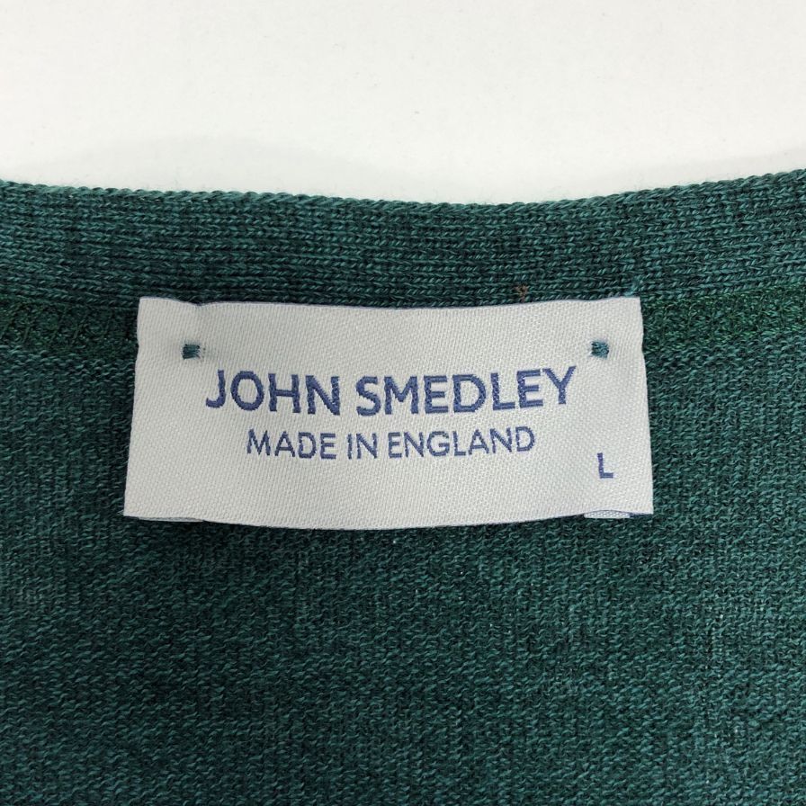 ジョンスメドレー カーディガン ウール ニット ハイゲージ【AFB3