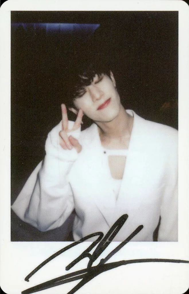 GOT7 マーク　サイン入りトレカ 中古】ｺﾚｸｼｮﾝｶｰﾄﾞ(男性) GOT7/Mark(マーク)/裏面印刷サイン入り/CD