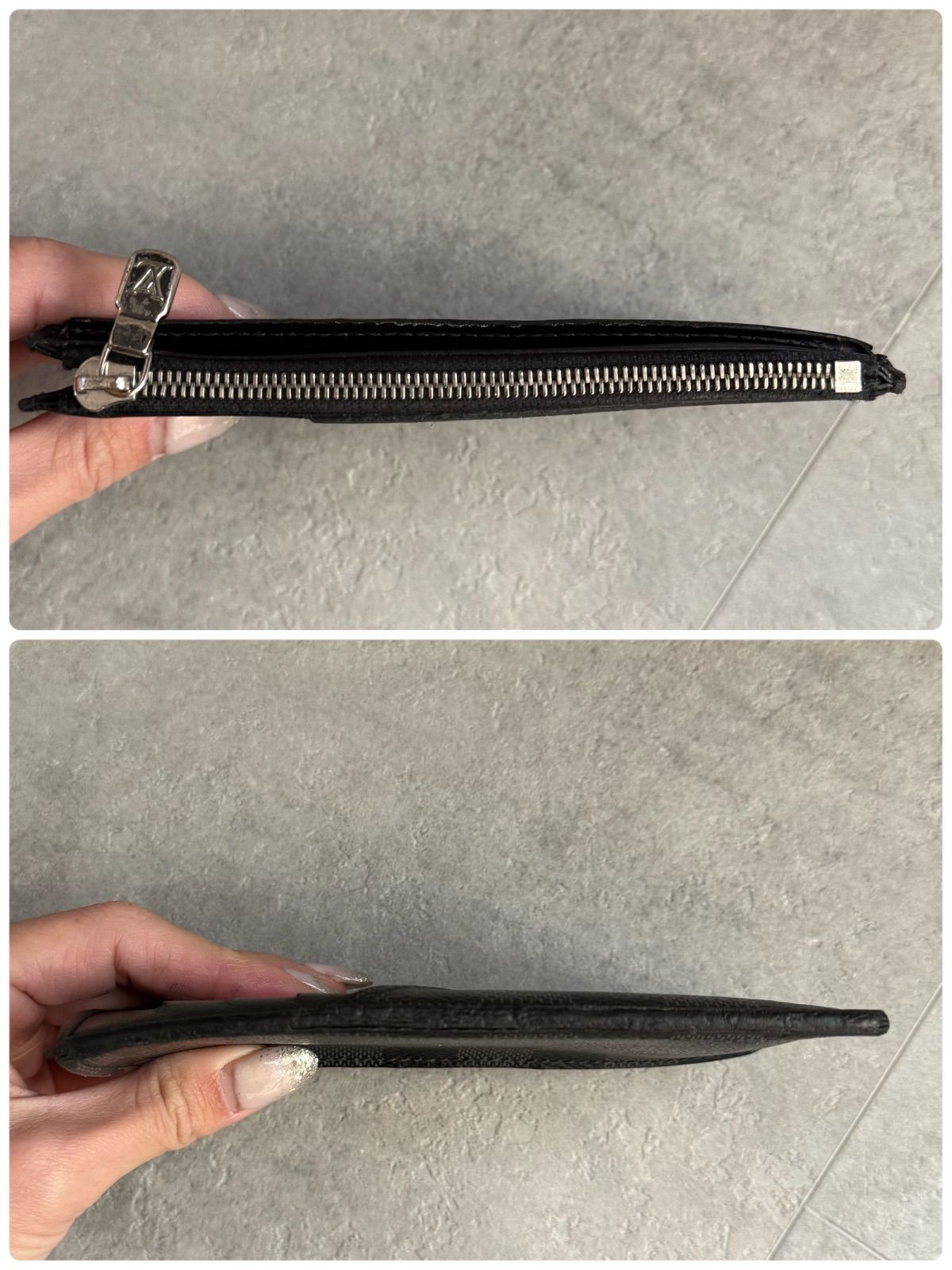 ルイヴィトン ダミエ グラフィット フラグメントケース 小銭入れ ブラック ルイヴィトン ダミエ グラフィット フラグメントケース 小銭入れ