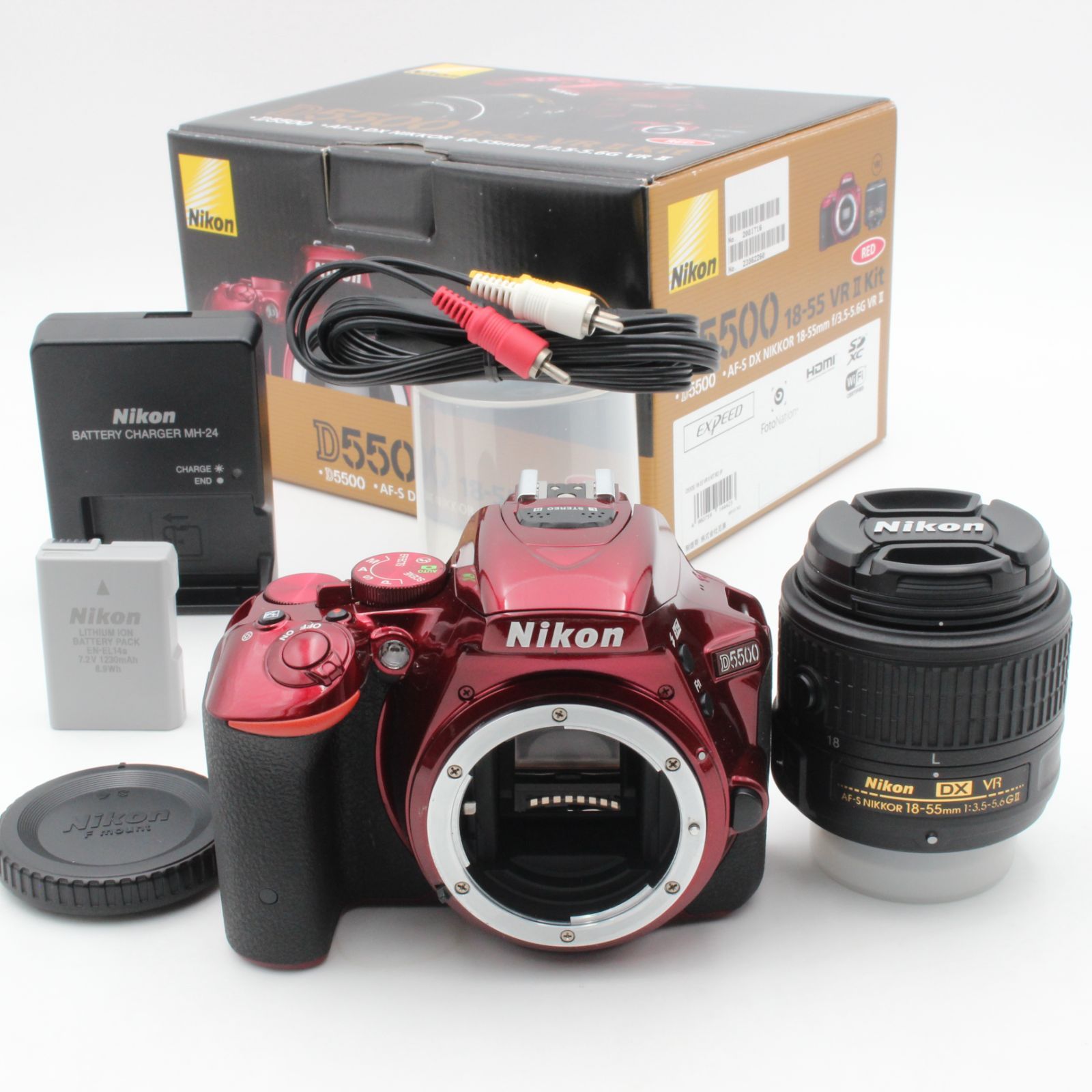 Nikon d5500 レンズキット　箱あり NIKON ニコン D5500 レンズキット 元箱付き #20 中古Nikon ニコン
