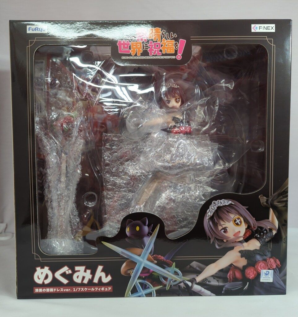 F:NEX/フリュー 1/7スケールフィギュア めぐみん 漆黒の薔薇ドレスver