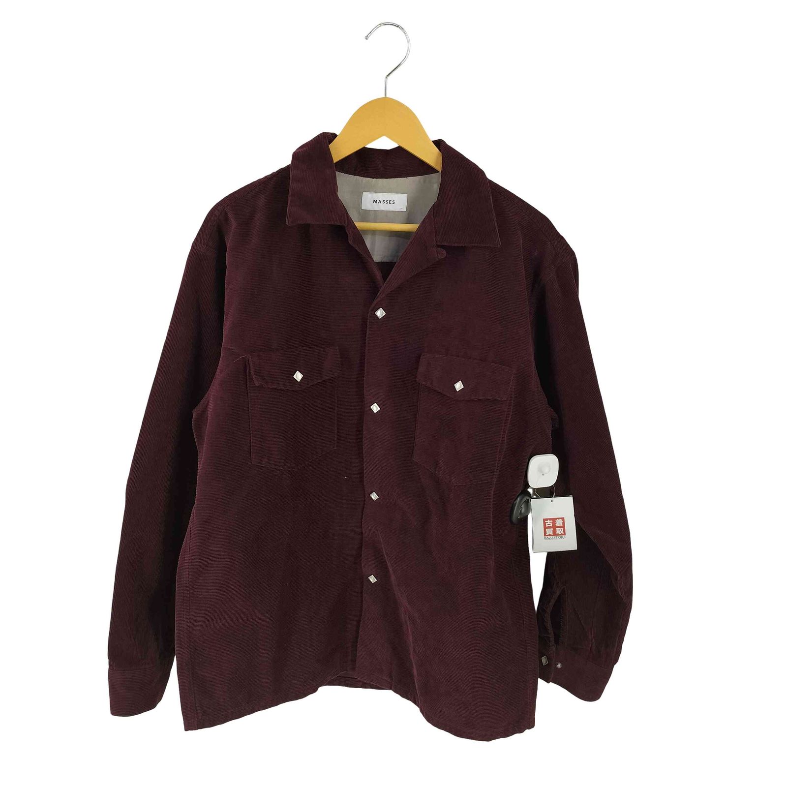 マシス MASSES WESTERN CORDUROY SHIRT M メンズ JPN：L - メルカリ