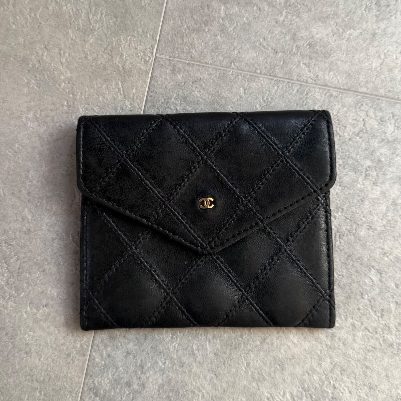 CHANEL シャネル ビコローレ ココマーク コインケース 小銭入れ