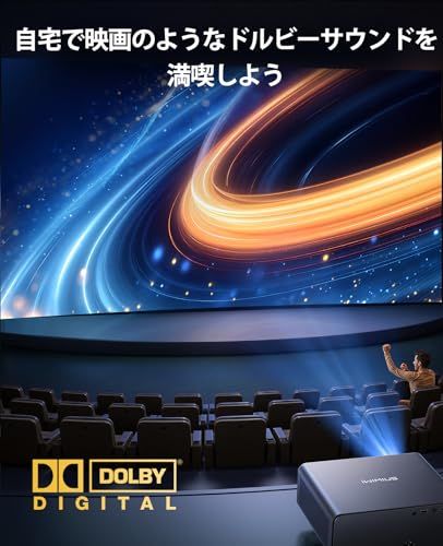 プロジェクター 4k【Netflixライセンス&20WDoIby対応】1000ASNI高輝度