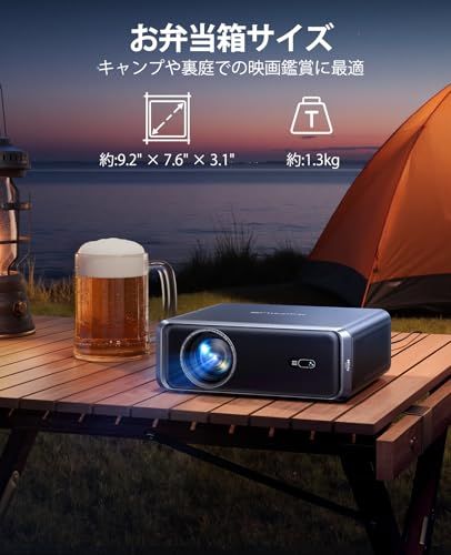 プロジェクター 4k【Netflixライセンス&20WDoIby対応】 プロジェクター 家庭用 Netflixライセンス&20WDoIby対応 750ASNI 自動