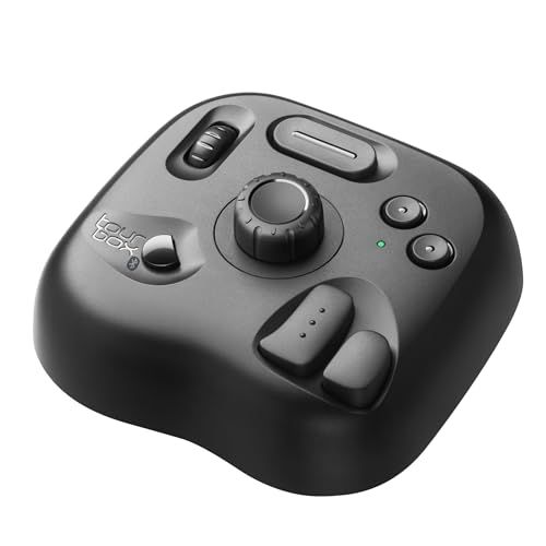 TourBox Lite エントリー左手デバイス・片手キーボード｜ペンタブ最適