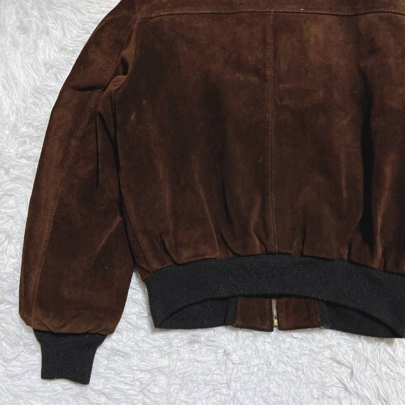 Schott ショット ボンバージャケット スエード USA製 ムートンランチ