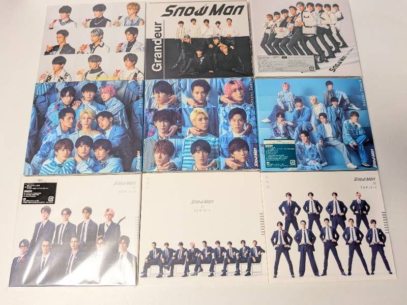  Man アルバム・シングル 23点セット Snow Man アルバム・シングル 23点セット 【公式通販】