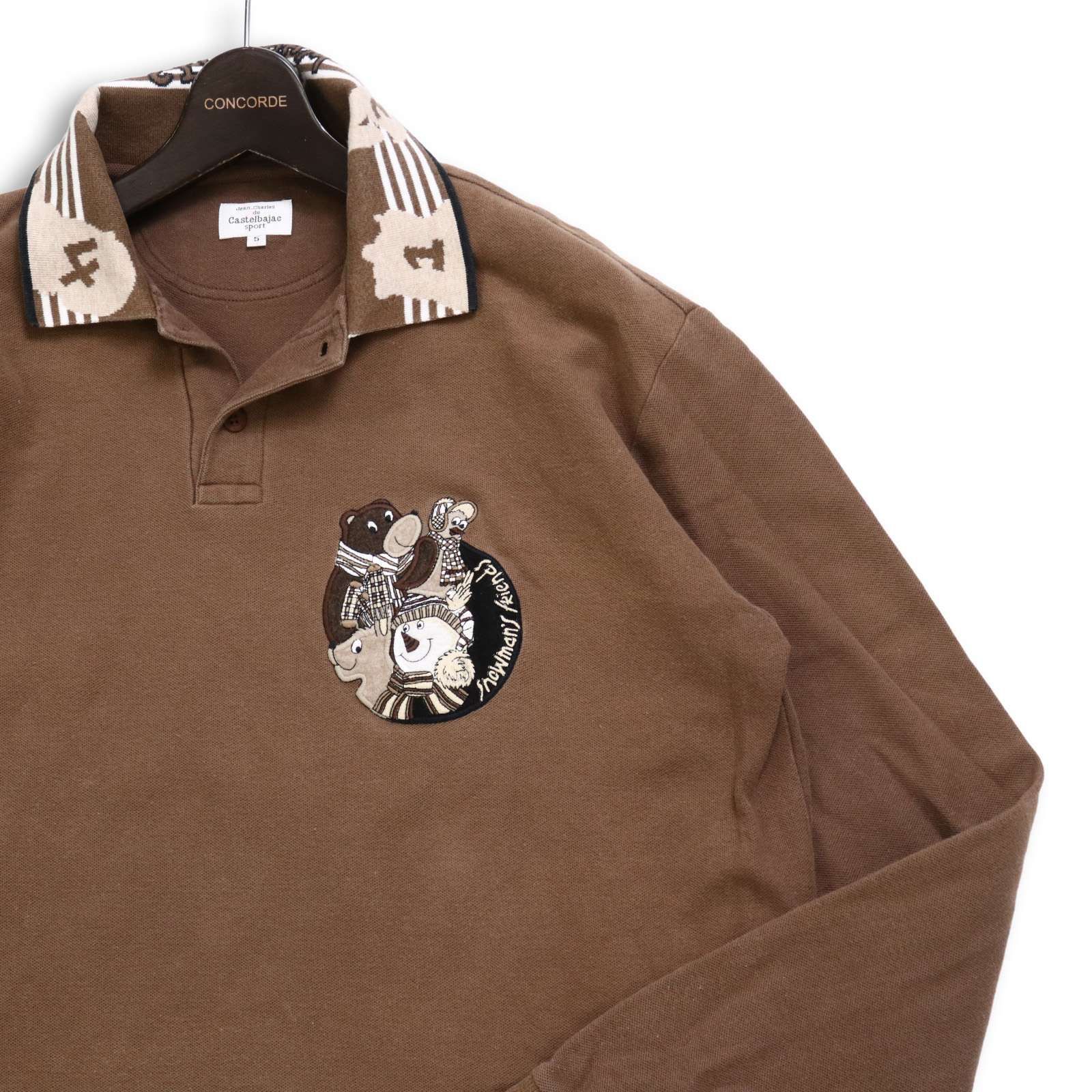 CASTELBAJAC カステルバジャック 通年 キャラクター ワッペン☆ 長袖