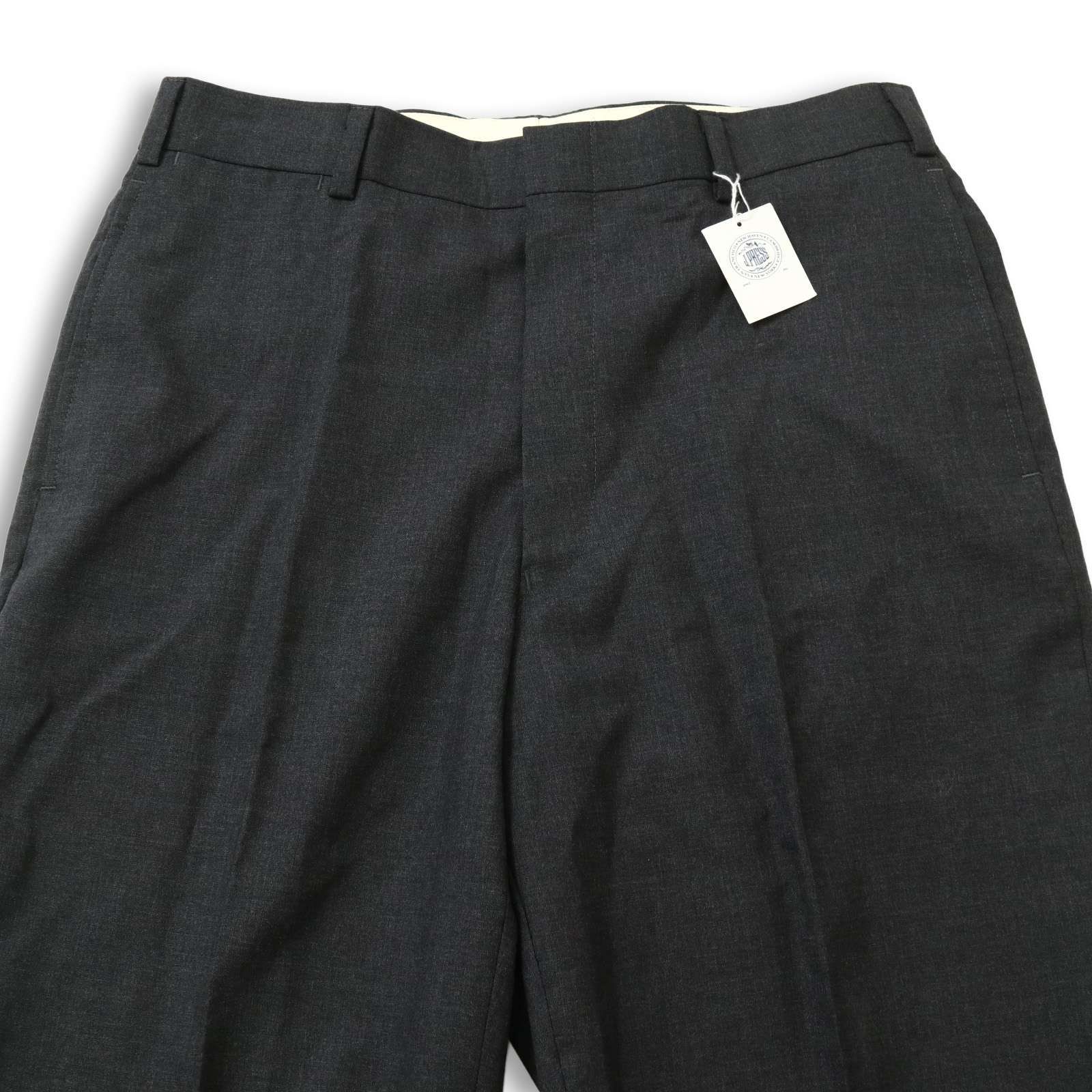 未使用☆ J.PRESS ジェイプレス 通年 ウール100％ スラックス パンツ