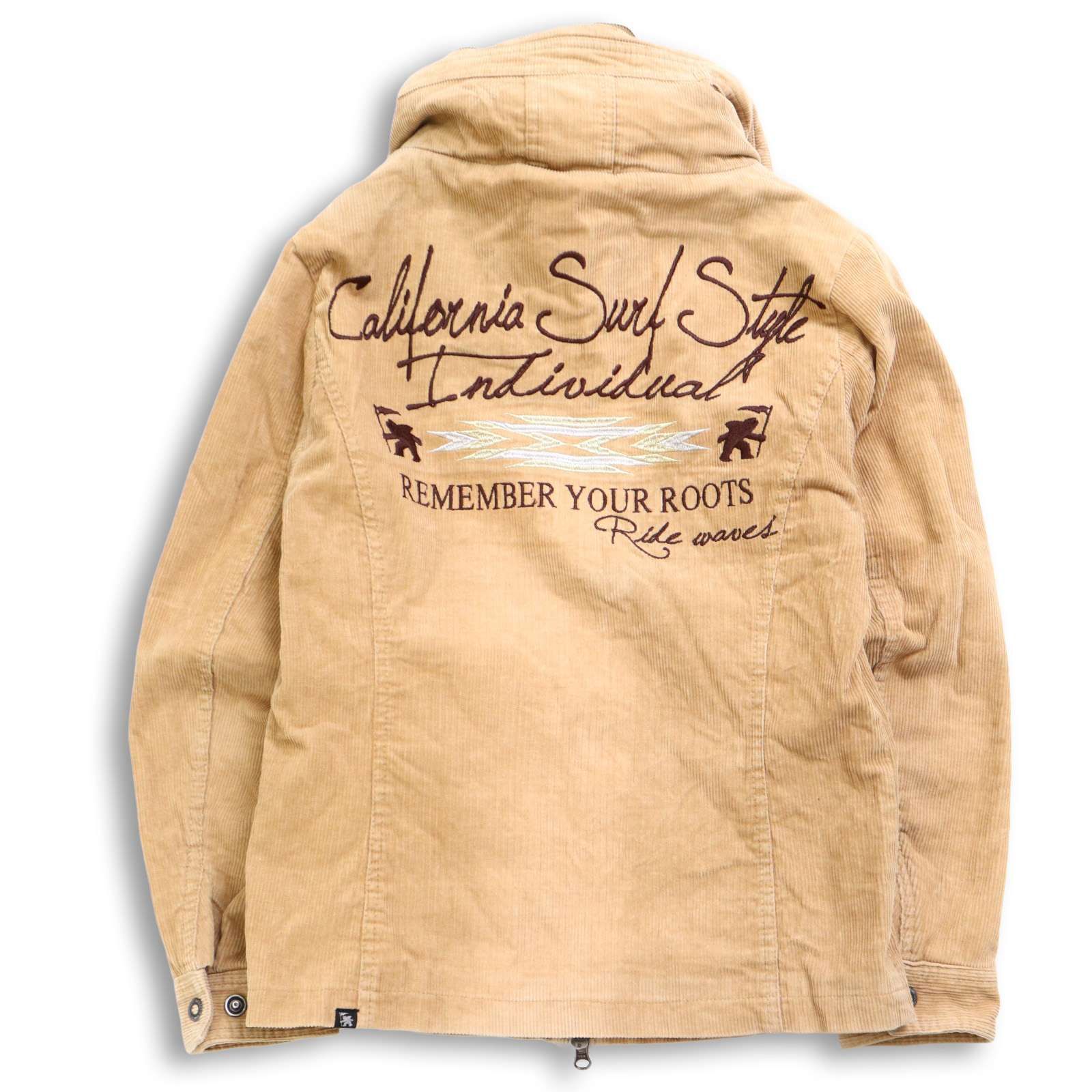 【大きいサイズ】【XL】GOTCHA 刺繍 コーデュロイジャケット メンズ 大きいサイズ】【XL】GOTCHA 刺繍 コーデュロイジャケット メンズ