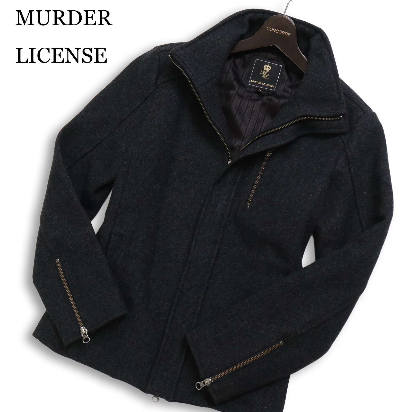 MURDER ☆ 美品 ☆ MURDER LICENSE マーダーライセンス トレンチ 
