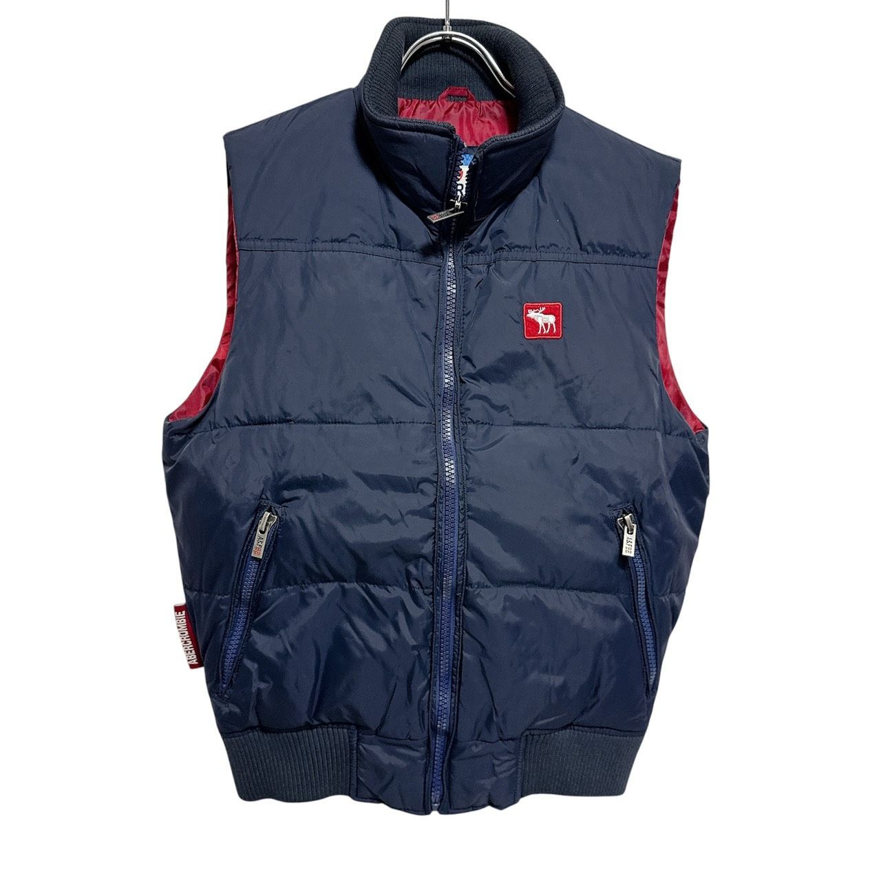 Z1543ABERCROMBIE&Fitch アバクロンビーアンドフィッチ ダウンベスト