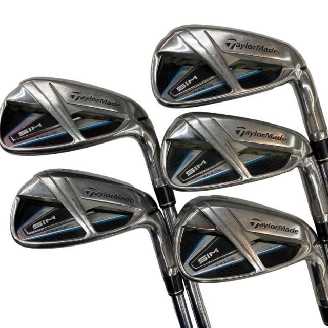 中古】 テーラーメイド SIM MAX 5S アイアンセット IR KBS MAX85 JP