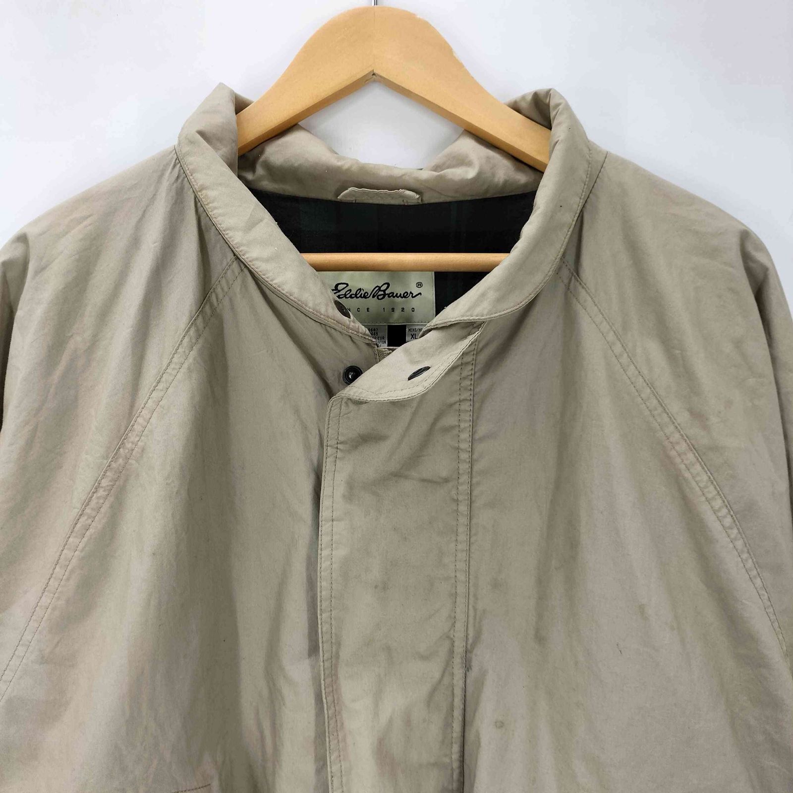 エディーバウアー Eddie Bauer 90-00S 白タグ 裏地ブラックウォッチ