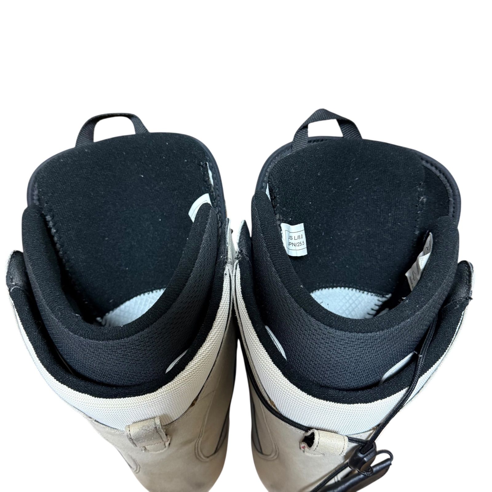 中古美品】SWIVEL スノーボードブーツ 25-25.5cm BOA ボア ベージュ