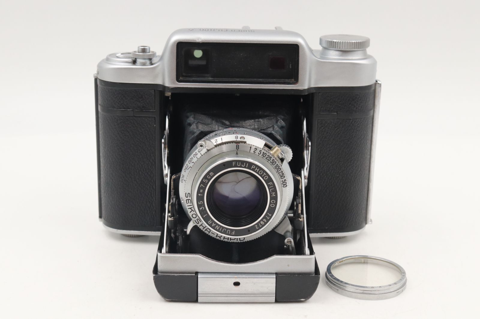 良上品☆Fujifilm super fujica-6 Fujinar 7.5cm F3.5 フジ スーパー