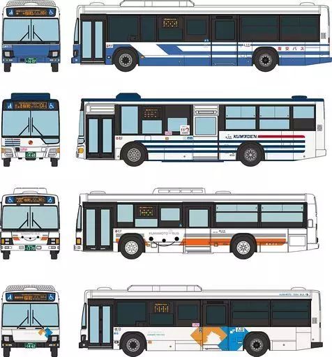 中古】鉄道模型 1/150 熊本桜町バスターミナルセットA 「ザ・バス