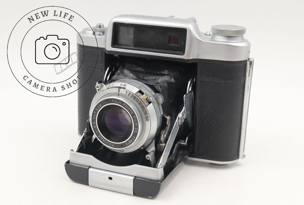 良上品☆Fujifilm super fujica-6 Fujinar 7.5cm F3.5 フジ スーパー