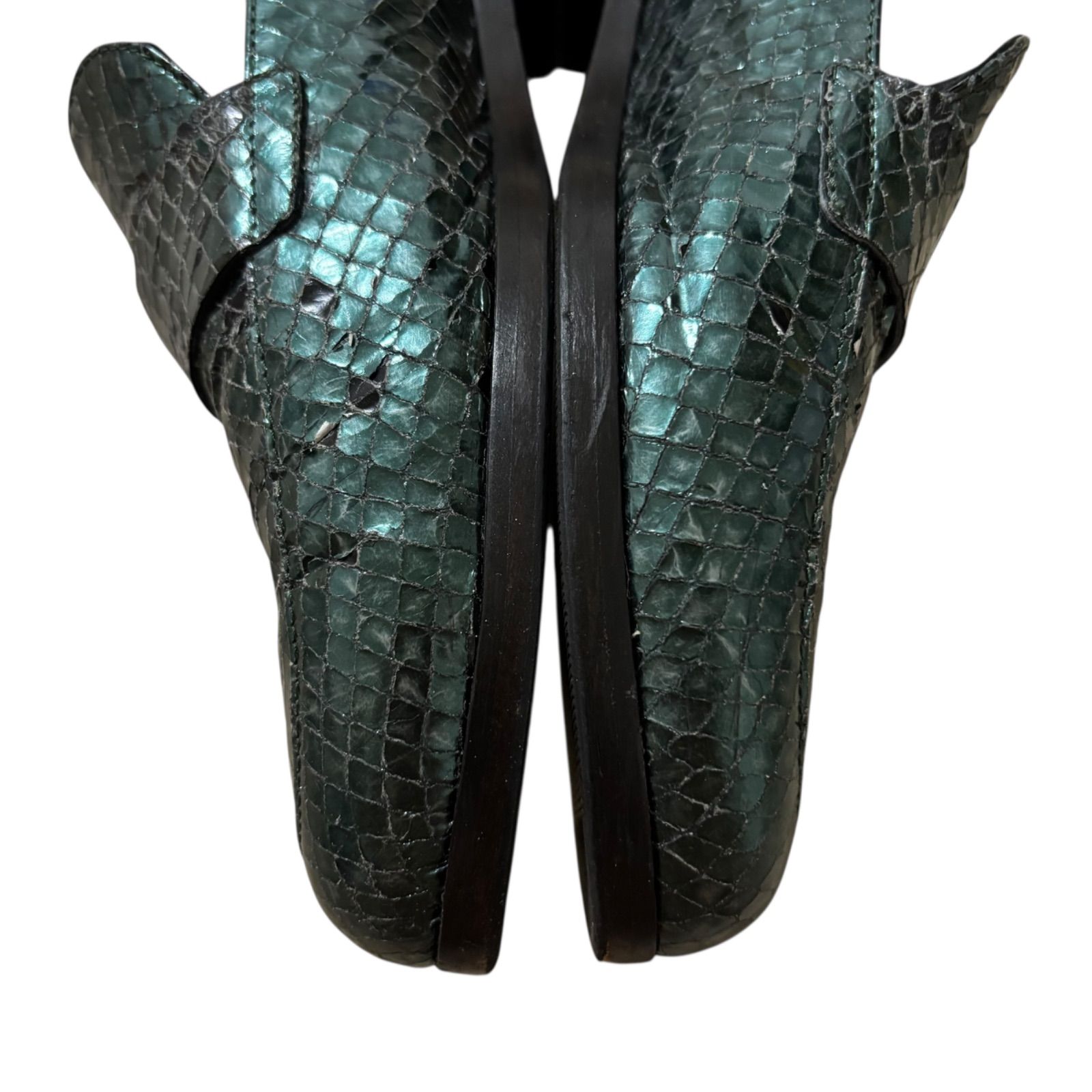 ZK34 FABIO RUSCONI ファビオルスコーニ ミュール サンダル グリーン