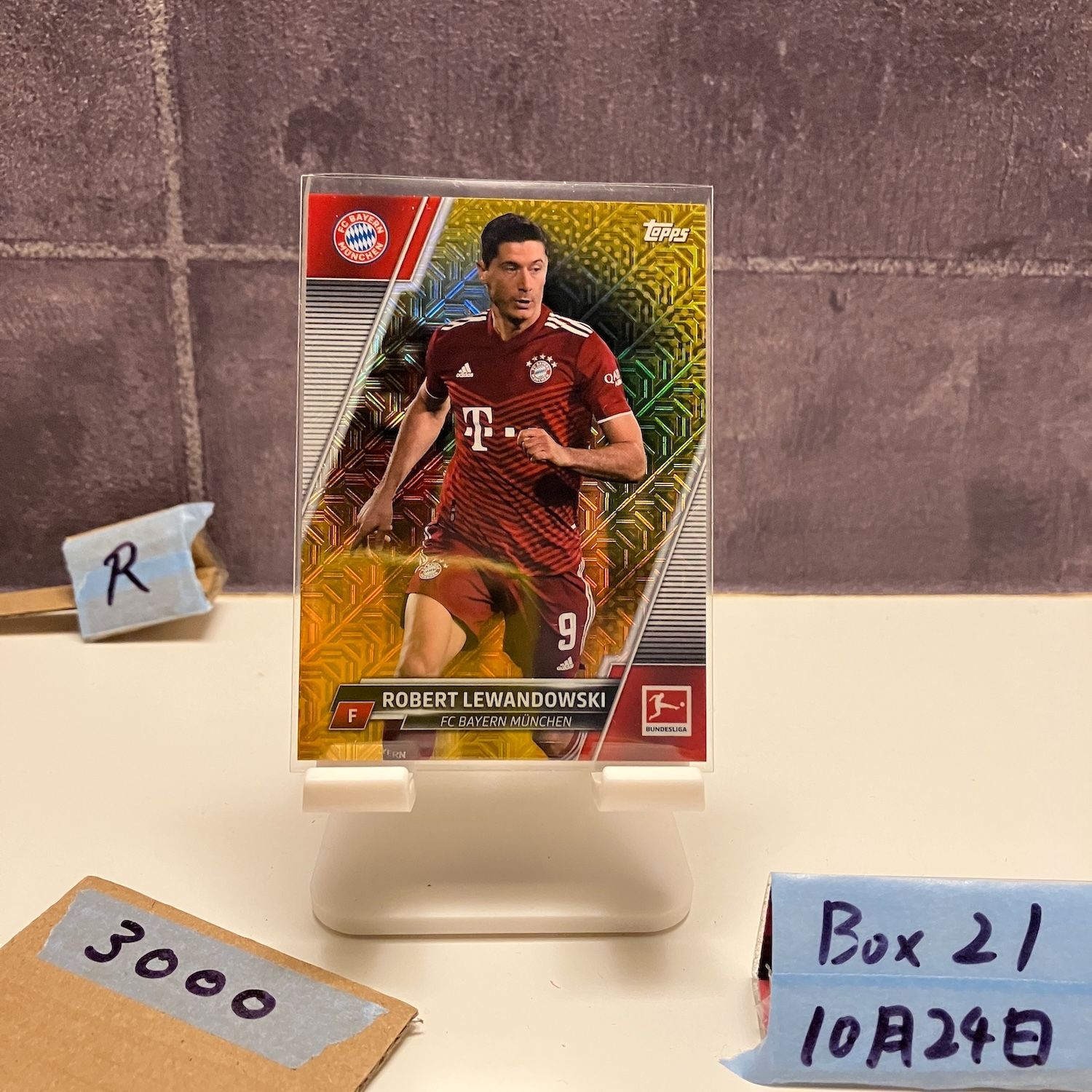 2021-22 Topps Chrome Robert Lewandowski 14/50 FC Bayern München
