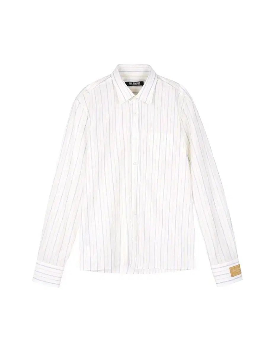 RAF Simons 22ssストライプ長袖シャツ 50 RAF SIMONS ラフ シモンズ