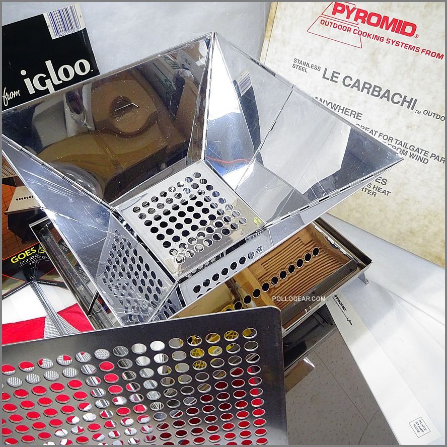 90's デッドストック PYROMID 12インチ パイロミッド 焚火台