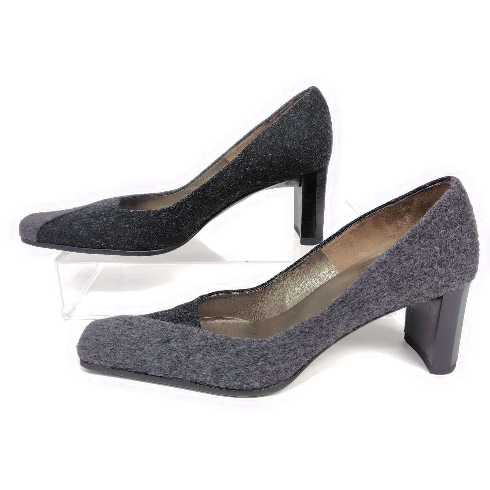 ☆美品☆Sergio Rossi セルジオロッシ 23cm パンプス スクエアトゥ 36